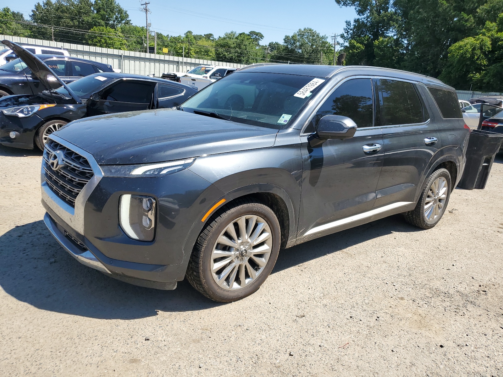 2020 Hyundai Palisade Limited vin: KM8R54HE7LU036132