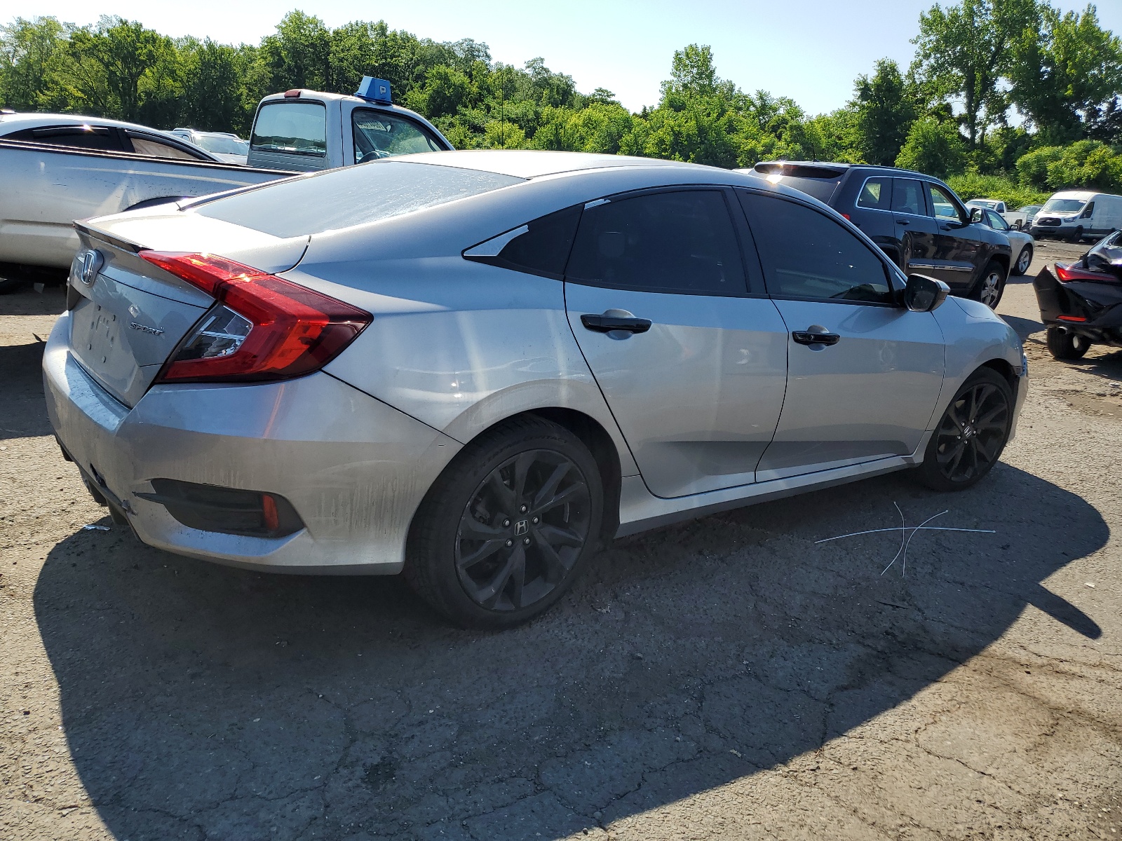 2019 Honda Civic Sport vin: 2HGFC2F8XKH542314