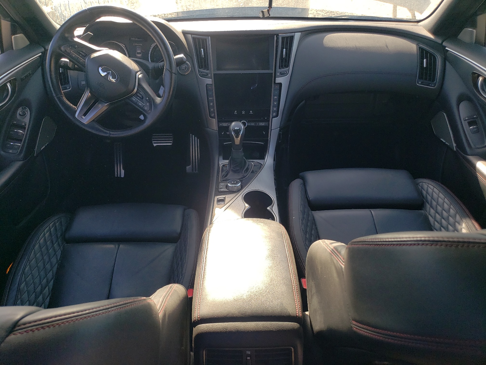 JN1FV7AP8JM460701 2018 Infiniti Q50 Red Sport 400