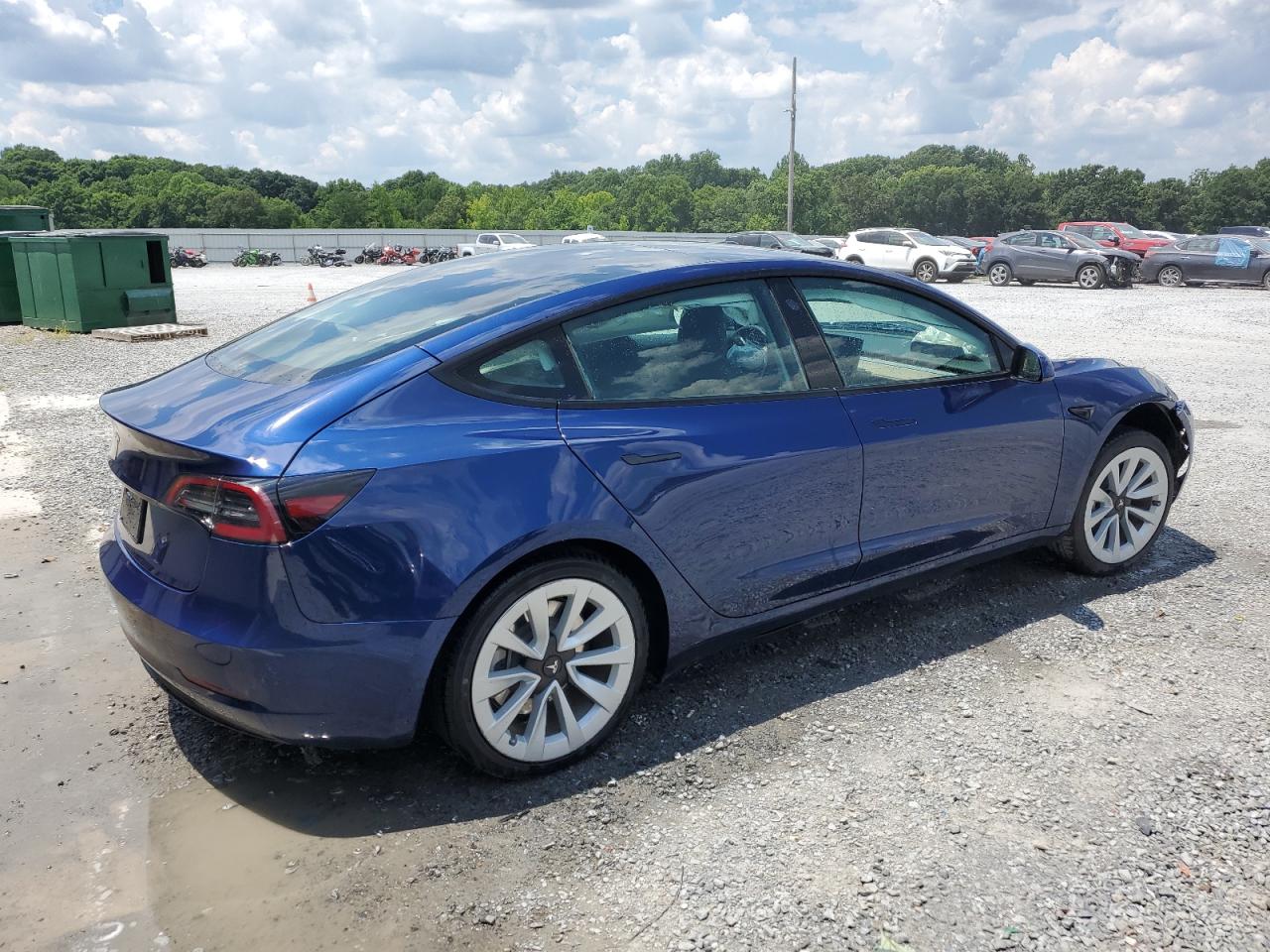 VIN 5YJ3E1EA6PF435459 2023 TESLA MODEL 3 no.3