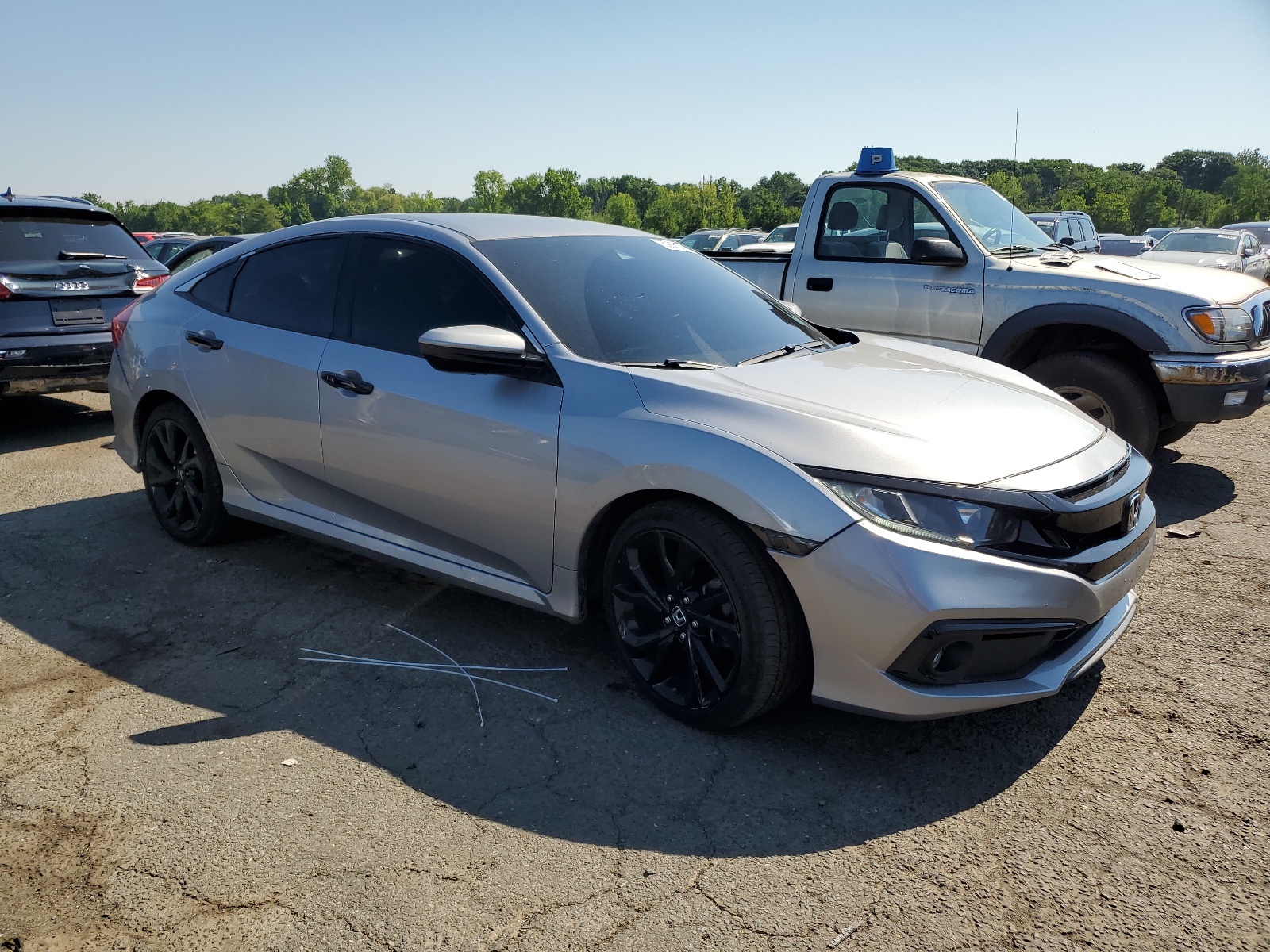 2019 Honda Civic Sport vin: 2HGFC2F8XKH542314