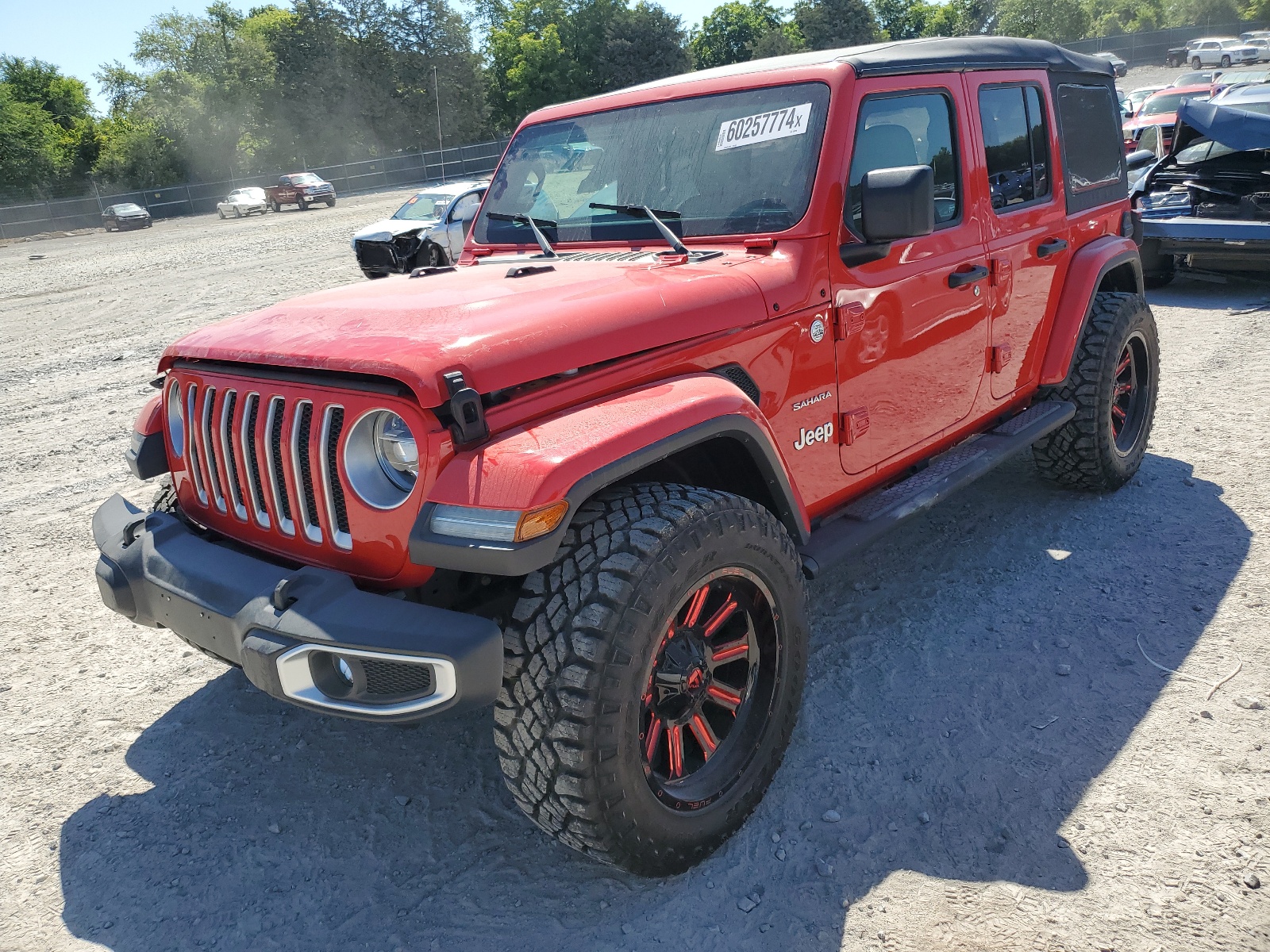 2018 Jeep Wrangler Unlimited Sahara vin: 1C4HJXEG8JW281896