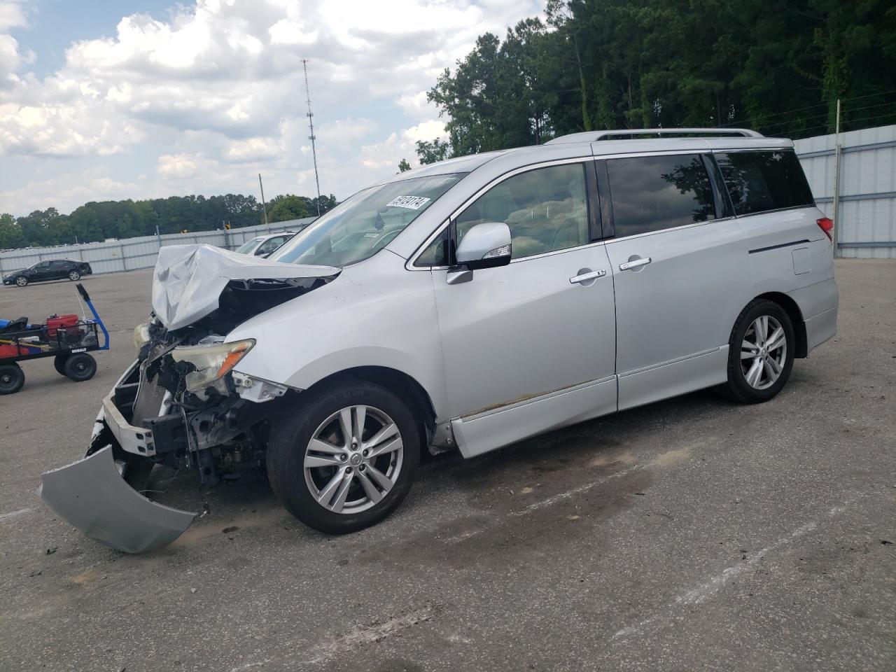 2012 Nissan Quest S VIN: JN8AE2KP8C9038057 Lot: 59124174