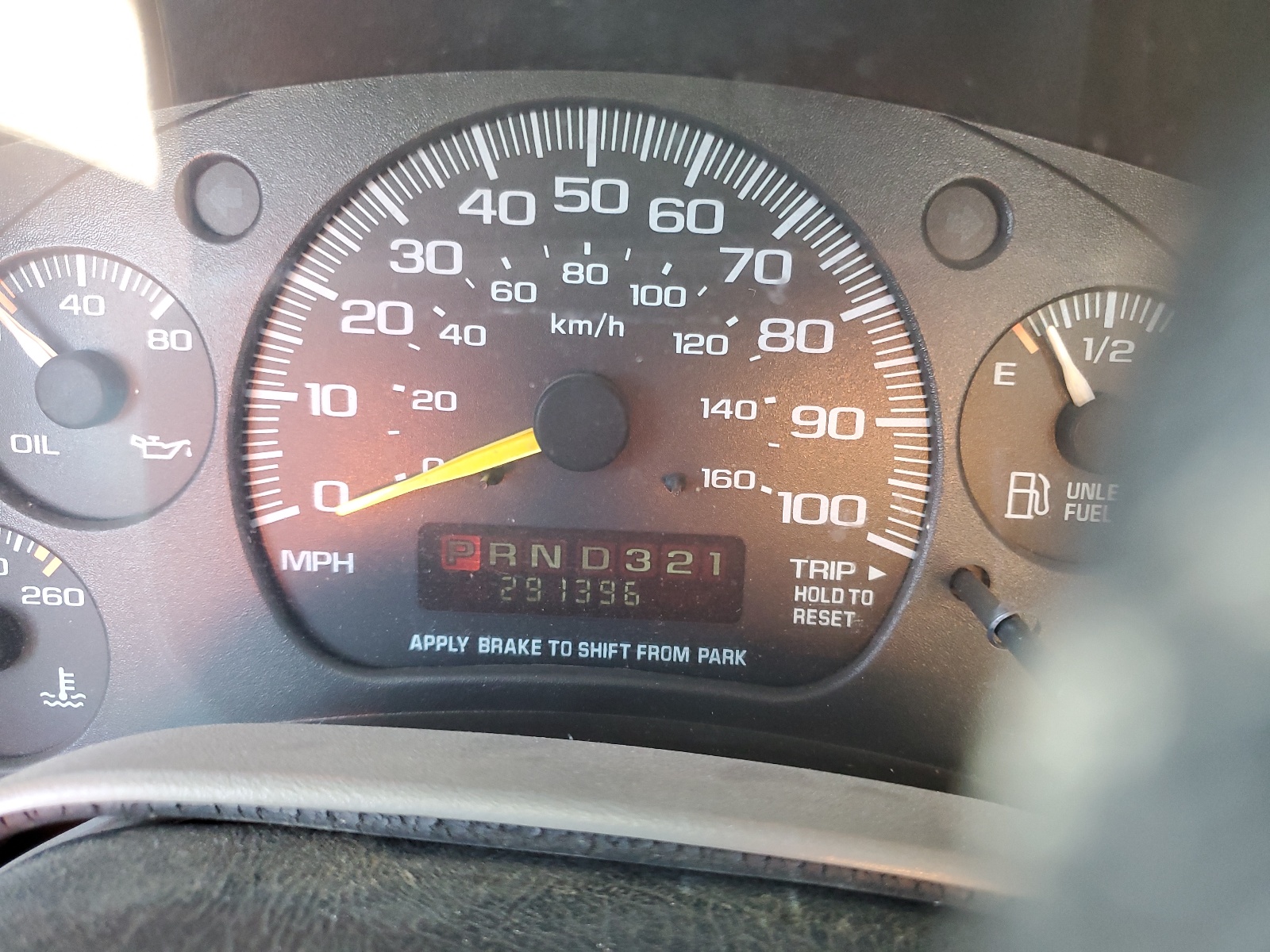 1GNDM19W91B107158 2001 Chevrolet Astro