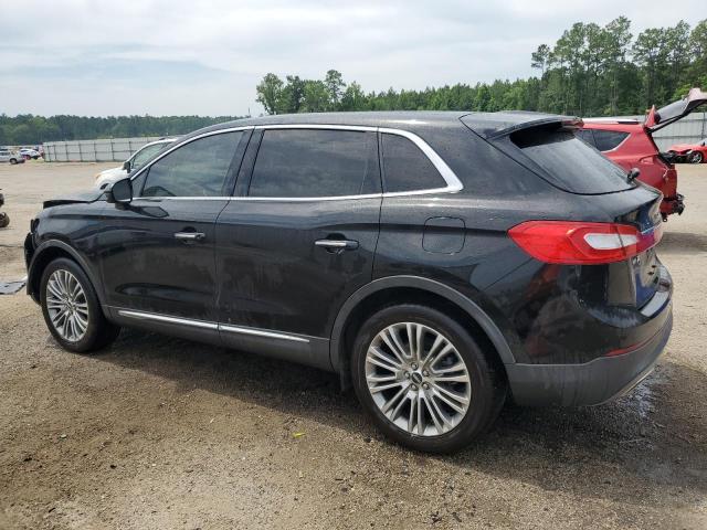  LINCOLN MKX 2018 Чорний