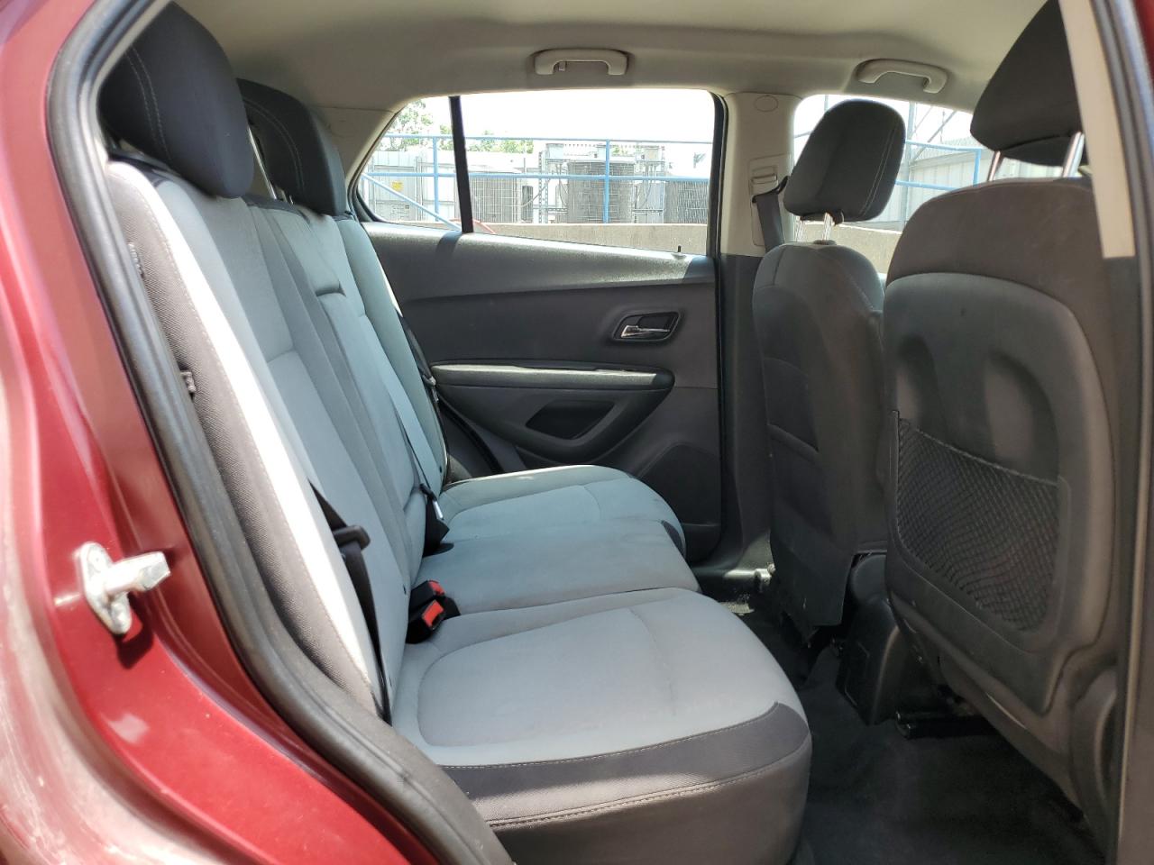 2016 Chevrolet Trax Ls VIN: 3GNCJKSB0GL173784 Lot: 59545014