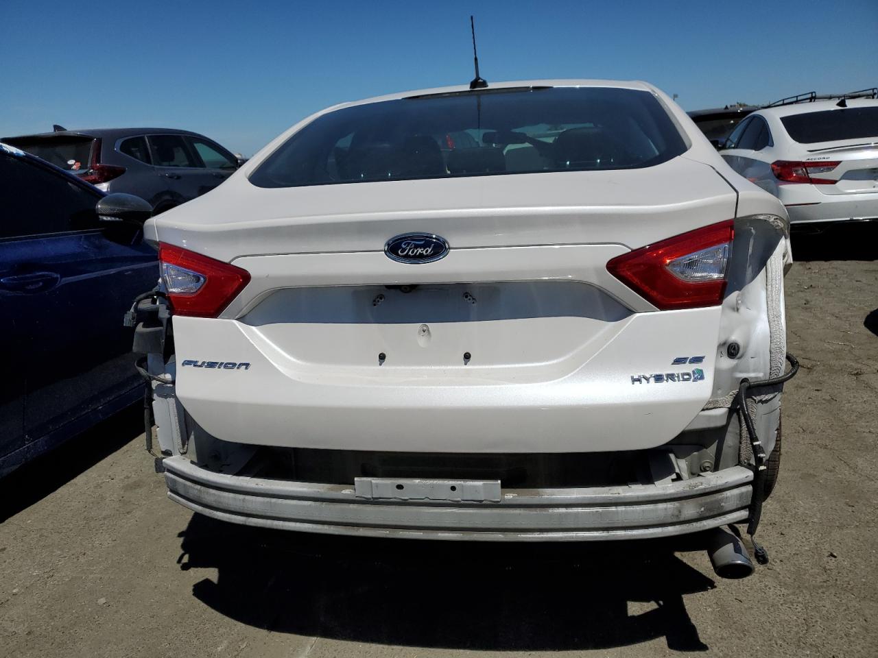 2015 Ford Fusion Se Hybrid VIN: 3FA6P0LU6FR295446 Lot: 61070214