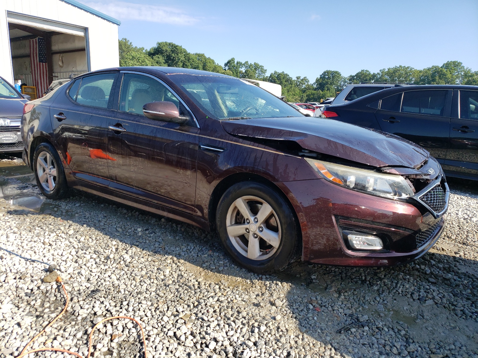 2015 Kia Optima Lx vin: 5XXGM4A76FG440270