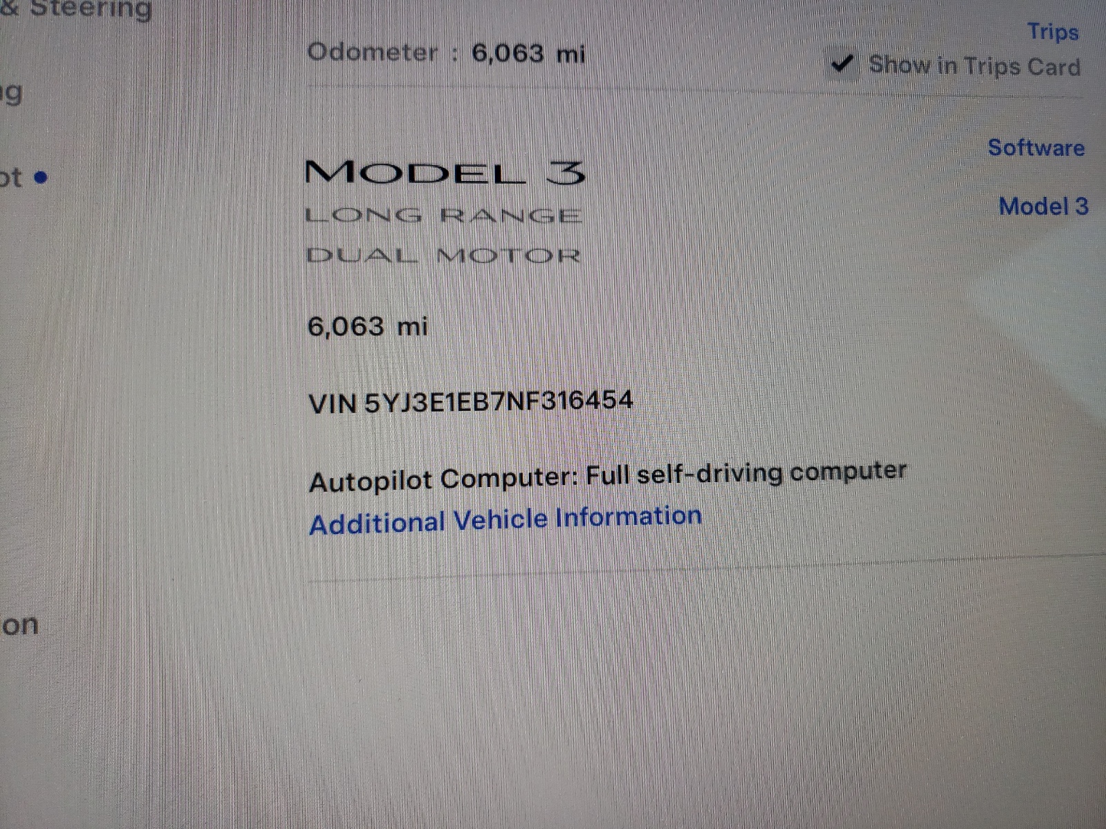 5YJ3E1EB7NF316454 2022 Tesla Model 3