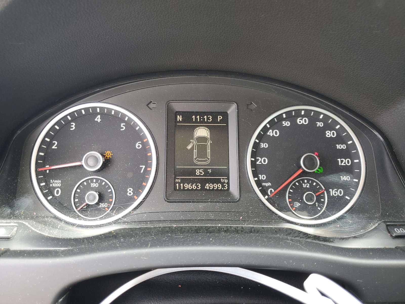 WVGAV3AX7DW568151 2013 Volkswagen Tiguan S