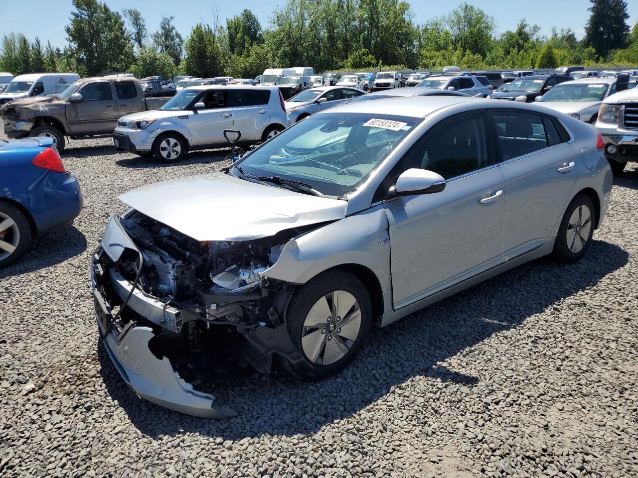 2020 Hyundai Ioniq Se VIN: KMHC75LC6LU189936 Lot: 60158124