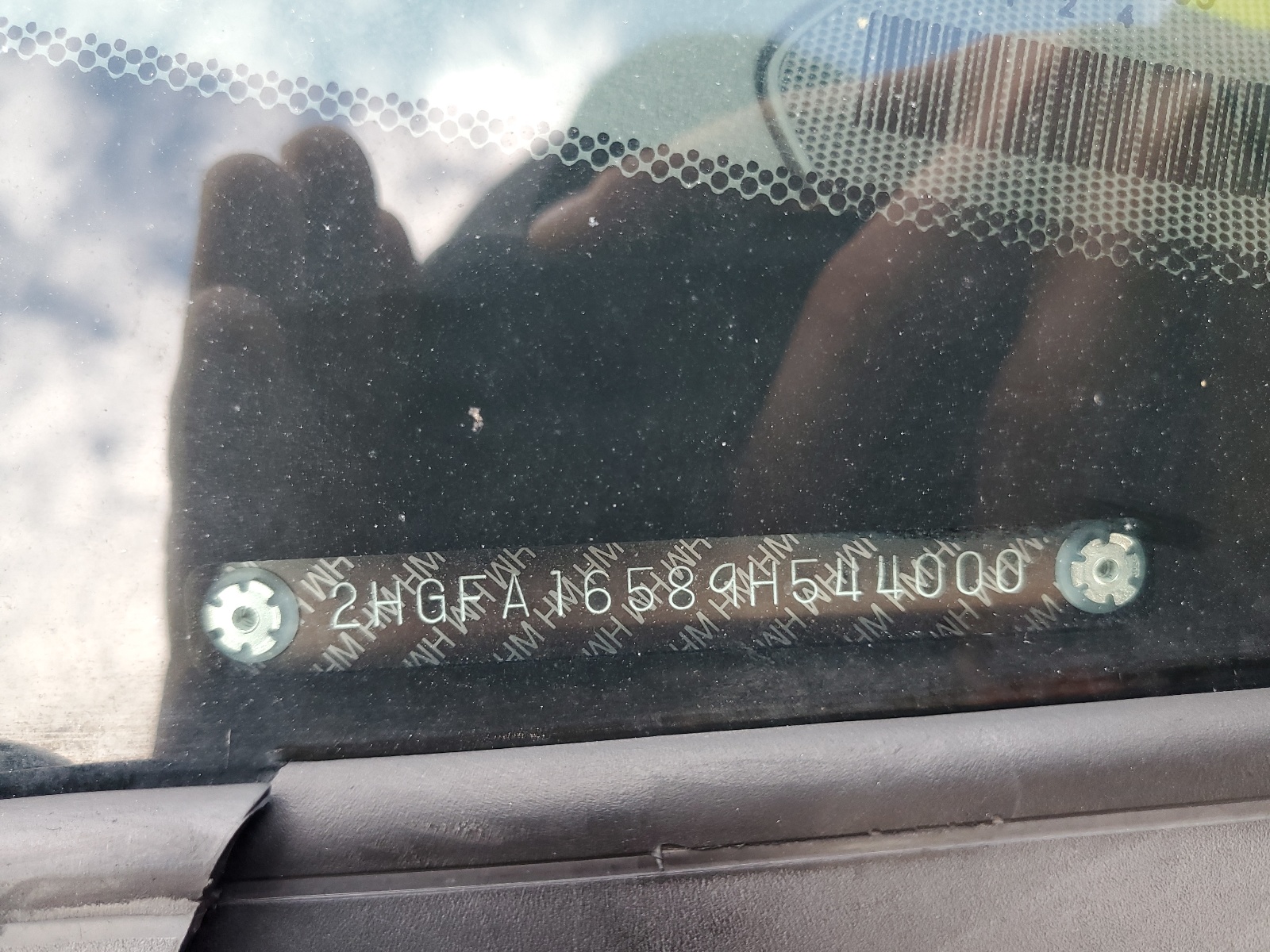 2HGFA16589H544000 2009 Honda Civic Lx