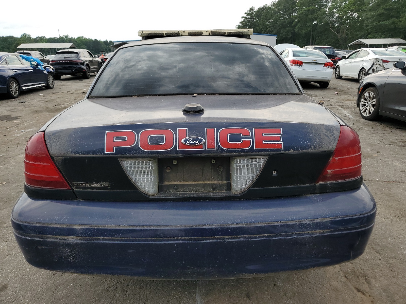 2FAFP71V88X111682 2008 Ford Crown Victoria Police Interceptor