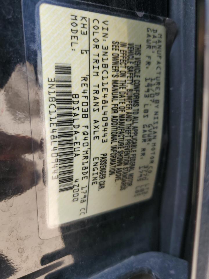 3N1BC11E48L409443 2008 Nissan Versa S