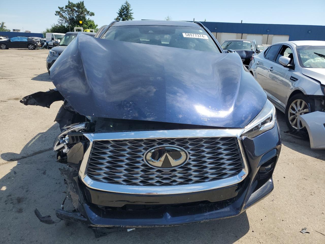 2023 Infiniti Qx55 Essential VIN: 3PCAJ5KR4PF106831 Lot: 58977374