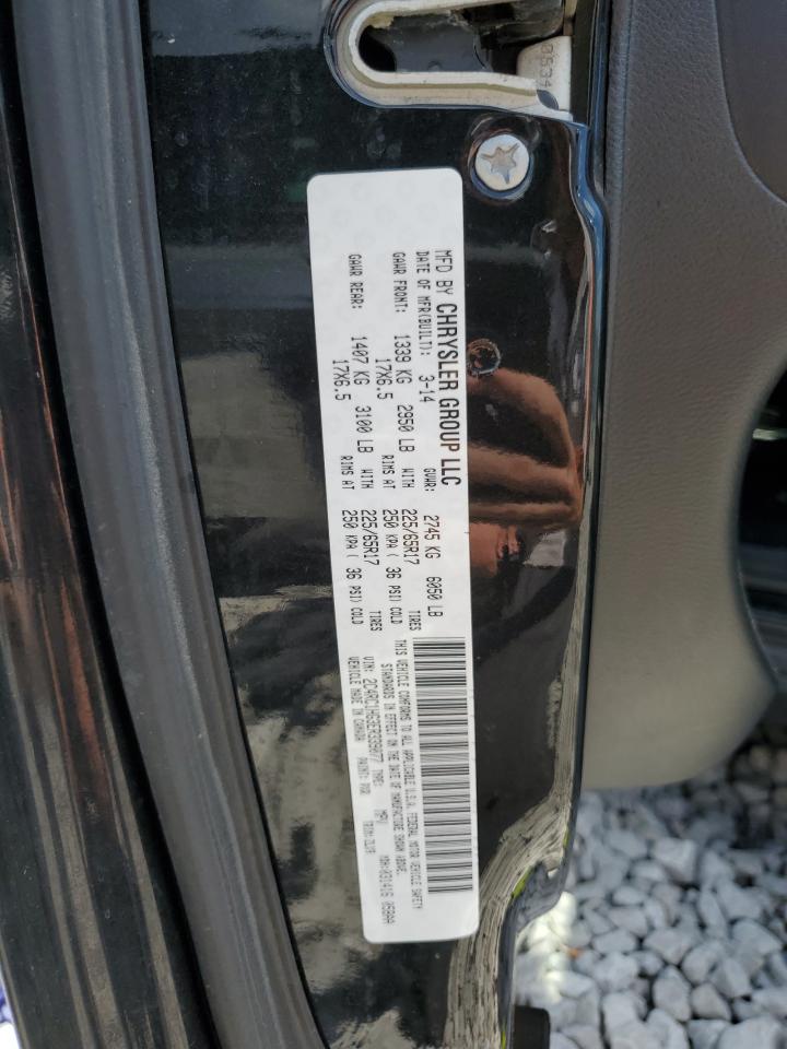 2014 Chrysler Town & Country S VIN: 2C4RC1HG3ER339077 Lot: 59653954