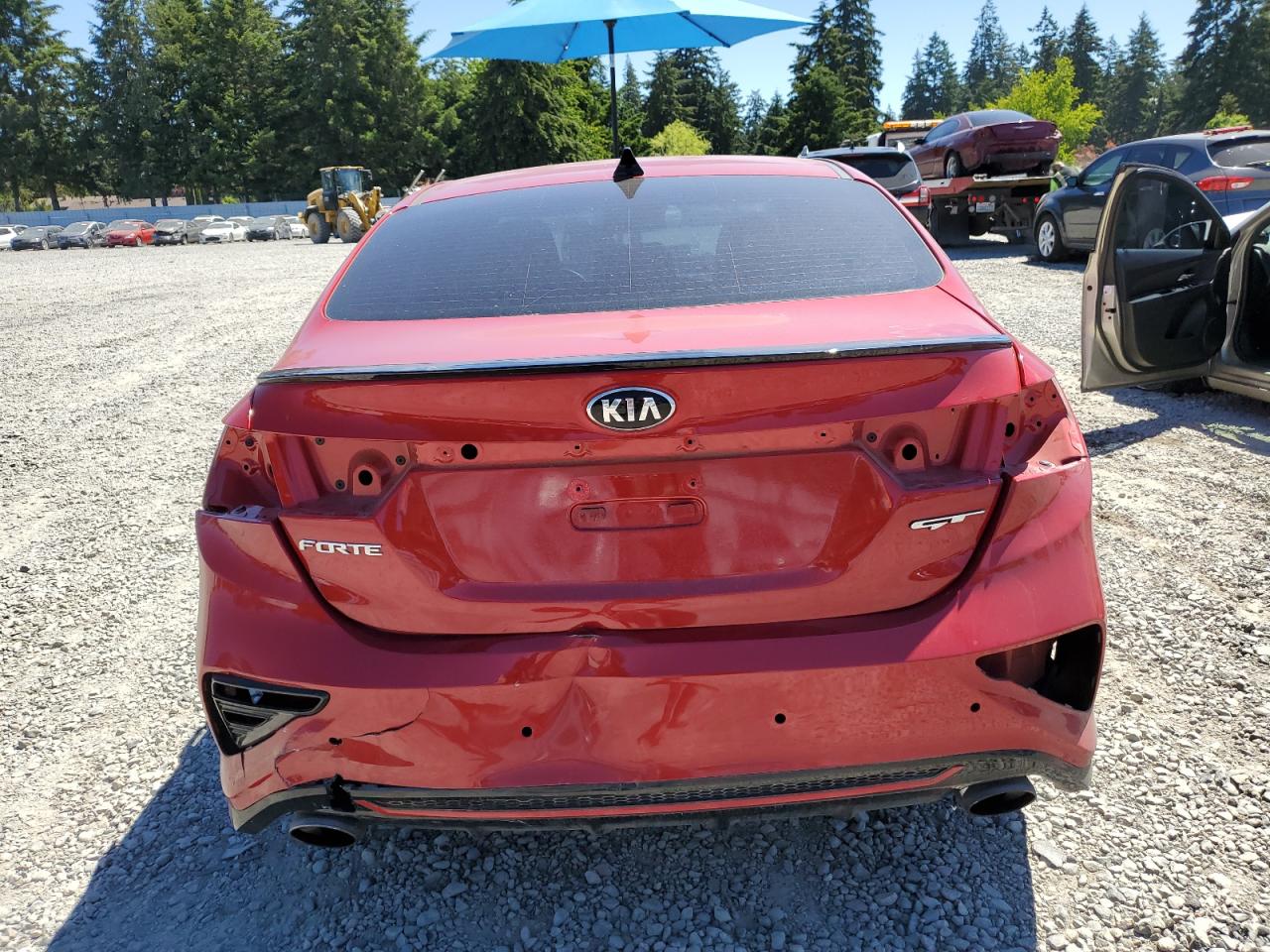 2021 Kia Forte Gt VIN: 3KPF44AC9ME276205 Lot: 60759974