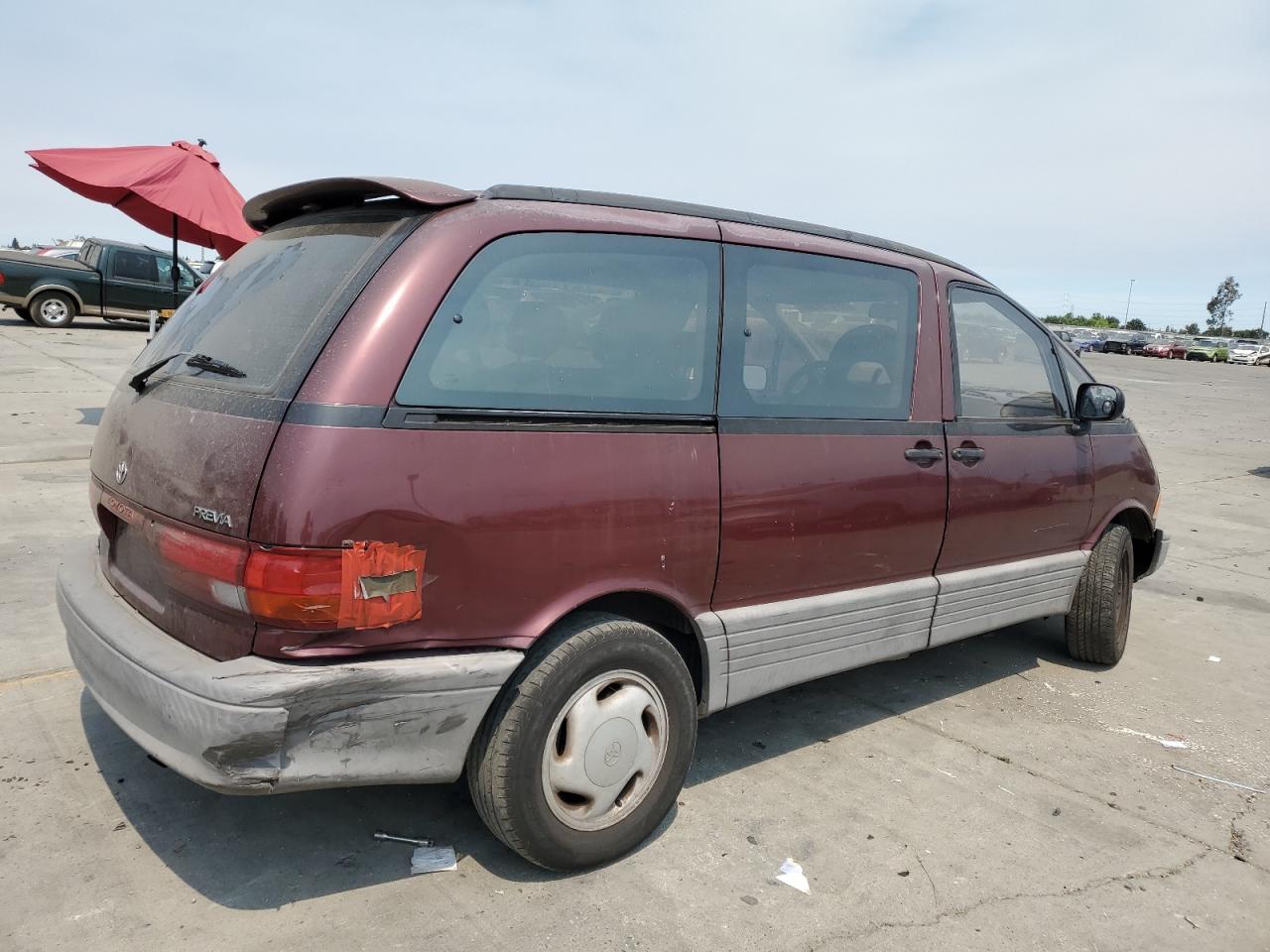 1991 Toyota Previa Le VIN: JT3AC12R9M0048488 Lot: 59179494