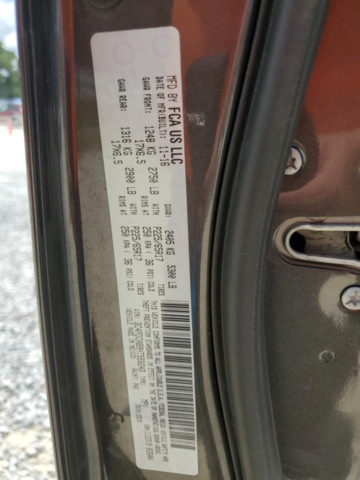 2017 Dodge Journey Se VIN: 3C4PDCAB9HT559243 Lot: 59758144