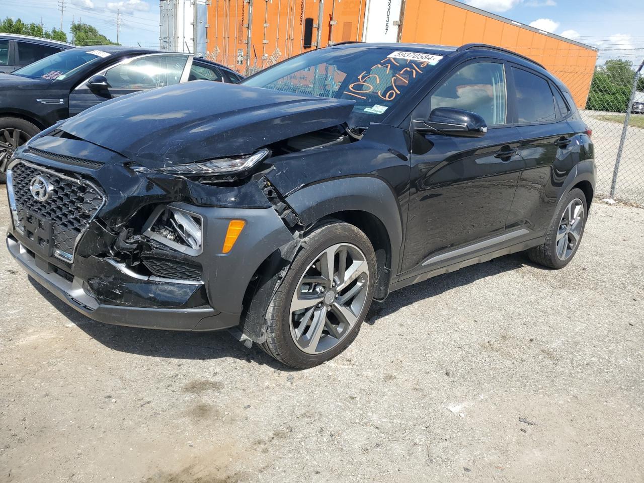 2021 Hyundai Kona Ultimate იყიდება Bridgeton-ში, MO - Front End