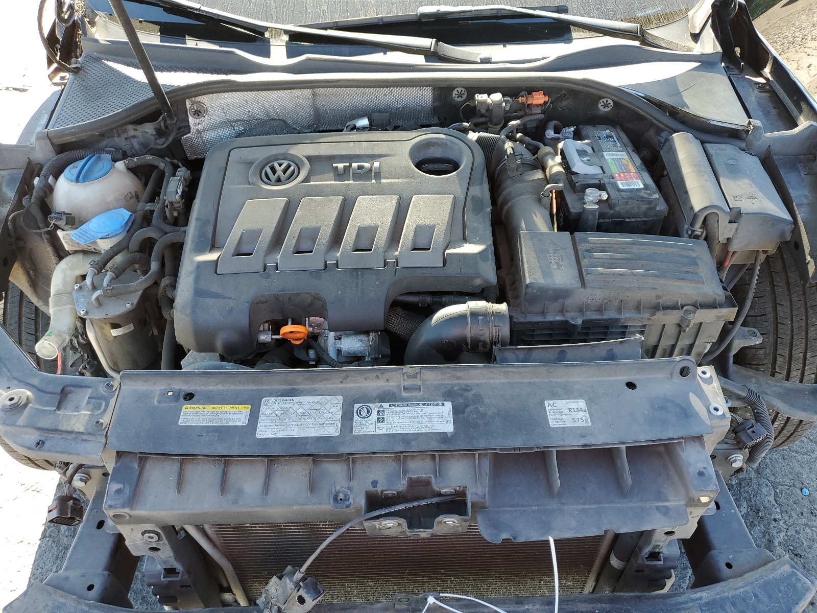 1VWBN7A33DC116905 2013 Volkswagen Passat Se