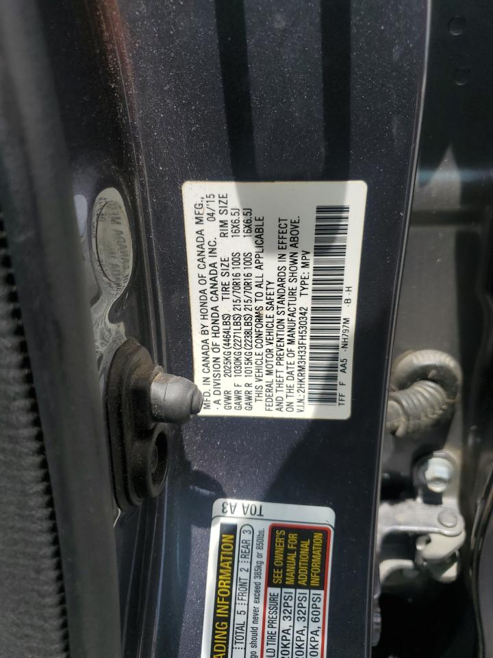 2HKRM3H33FH530342 2015 Honda Cr-V Lx