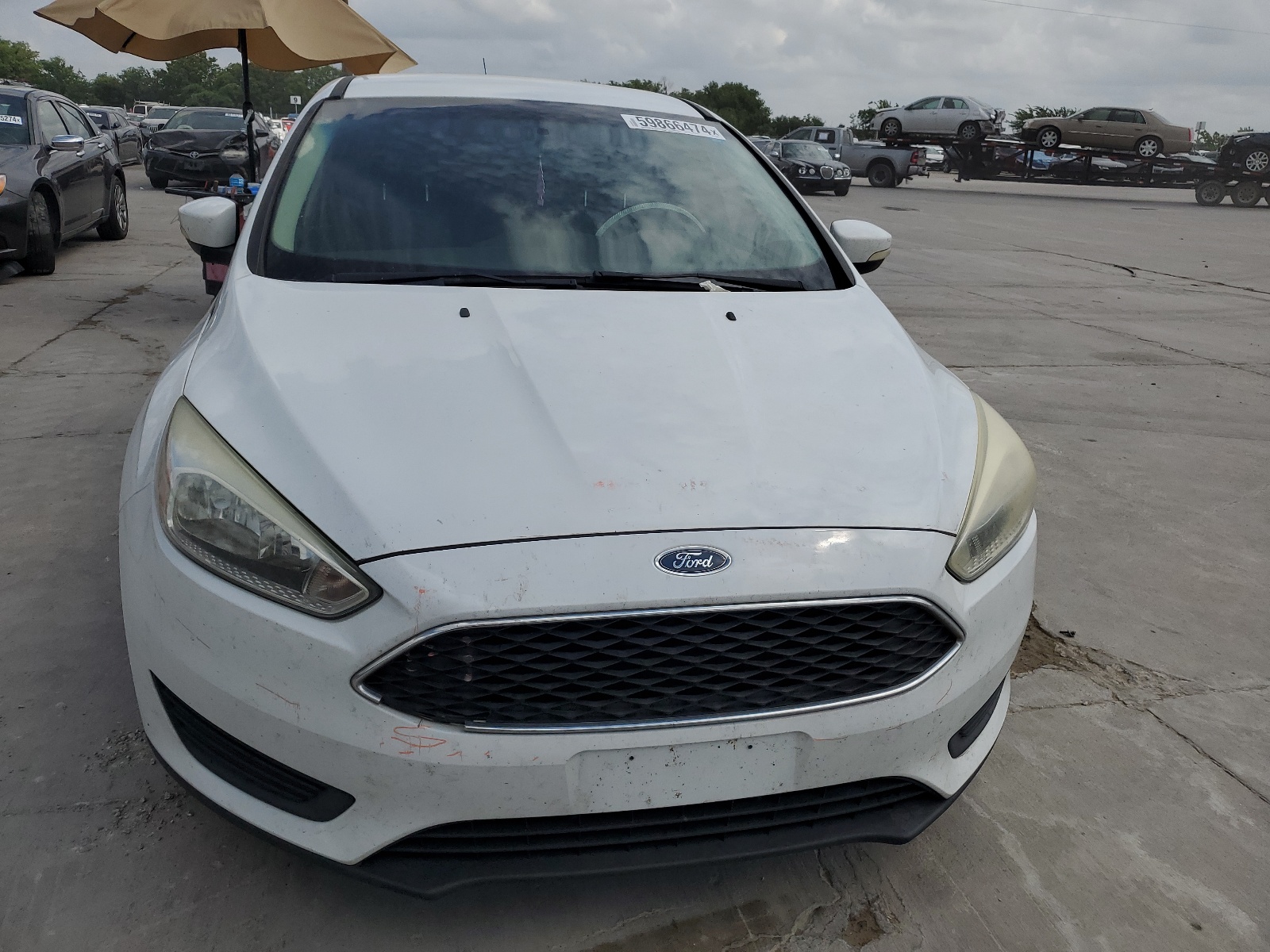 2016 Ford Focus Se vin: 1FADP3F20GL344837