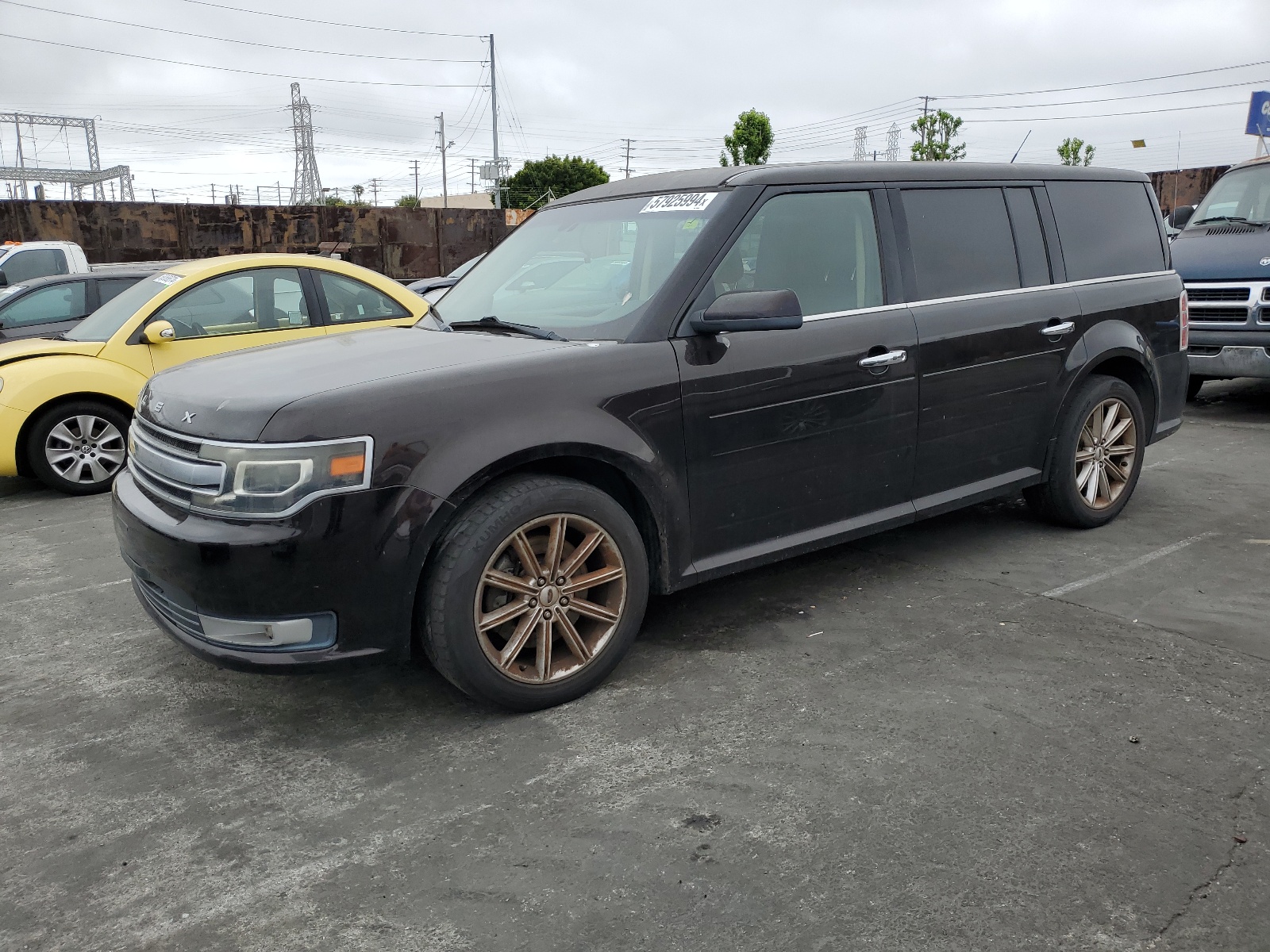 2014 Ford Flex Limited vin: 2FMGK5D88EBD05608