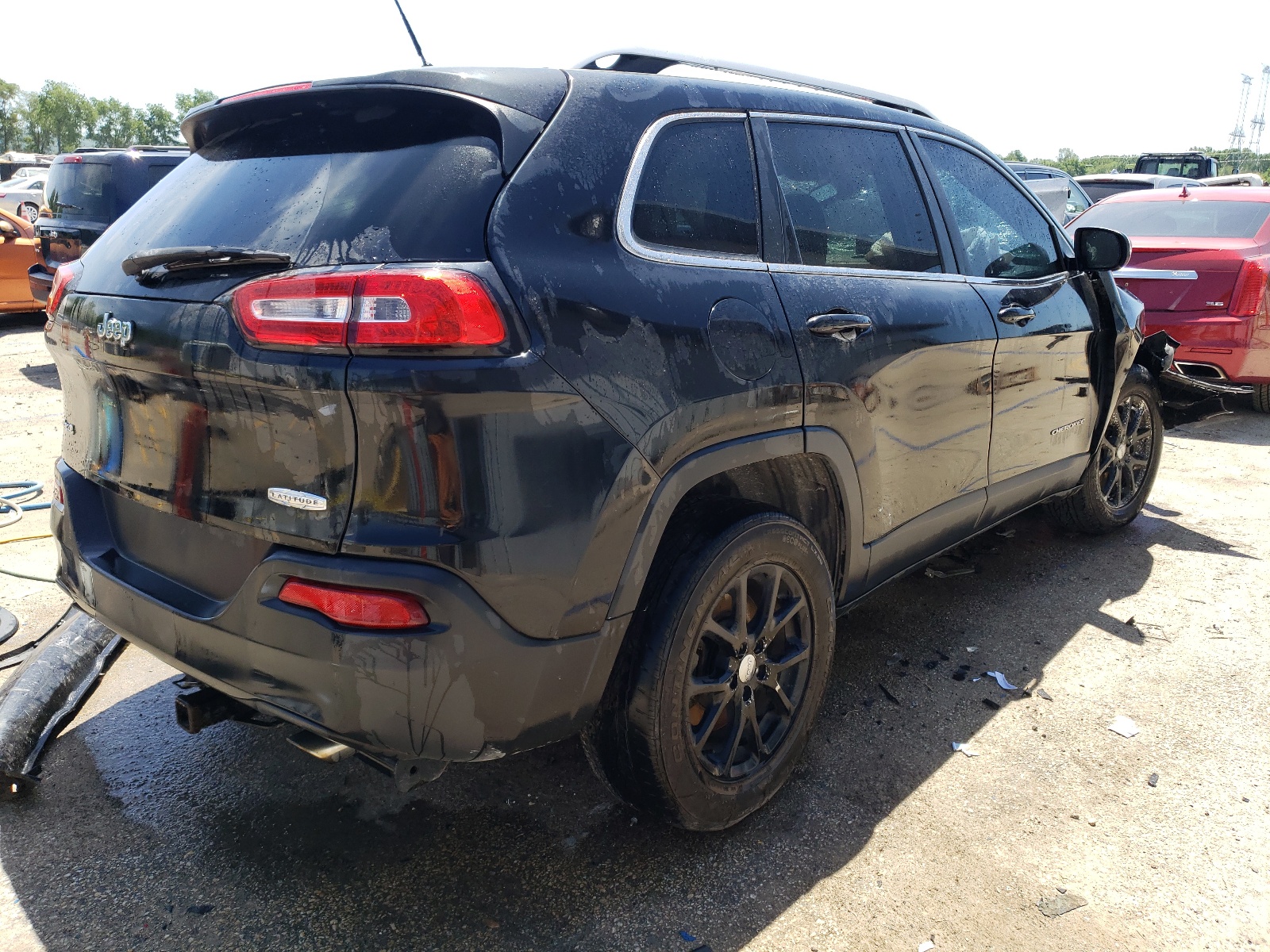 2014 Jeep Cherokee Latitude vin: 1C4PJMCS4EW181771