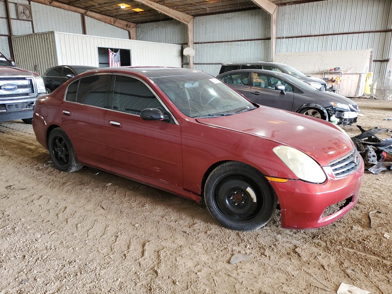 2006 Infiniti G35 VIN: JNKCV51E36M504919 Lot: 58249524