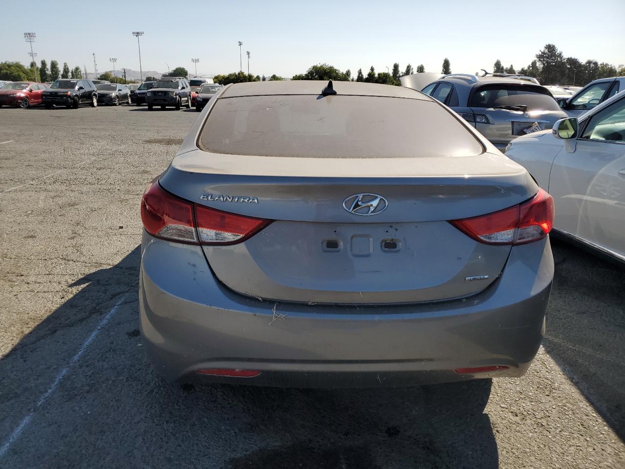 2011 Hyundai Elantra Gls VIN: KMHDH4AE0BU152363 Lot: 59536514