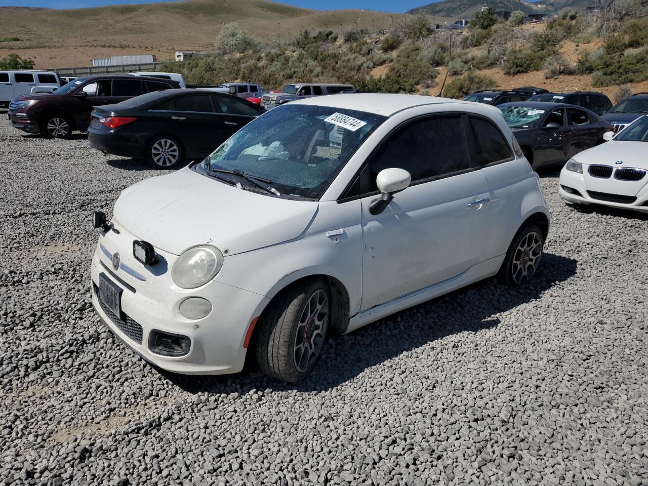 2012 Fiat 500 Sport VIN: 3C3CFFBR1CT128298 Lot: 58884744