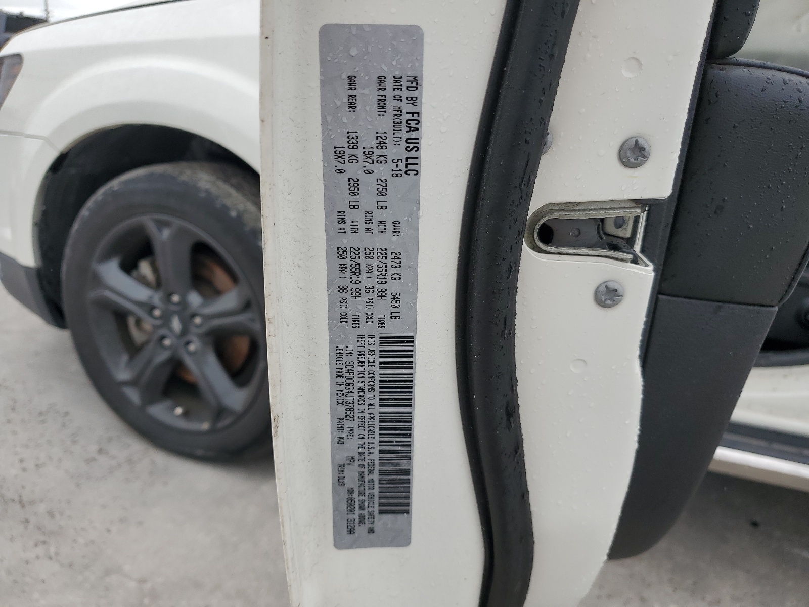 3C4PDCGG4JT378527 2018 Dodge Journey Crossroad