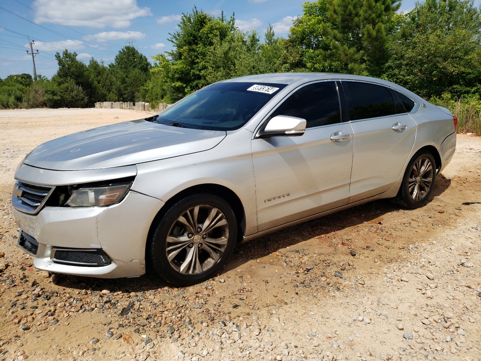 2014 Chevrolet Impala Lt vin: 2G1125S36E9283545