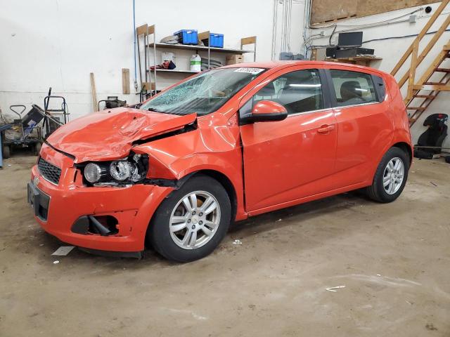  CHEVROLET SONIC 2012 Червоний