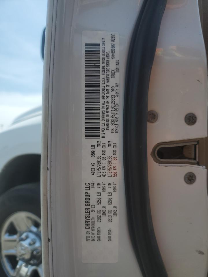 2014 Ram 2500 Slt VIN: 3C6TR5JT1EG126693 Lot: 60890534