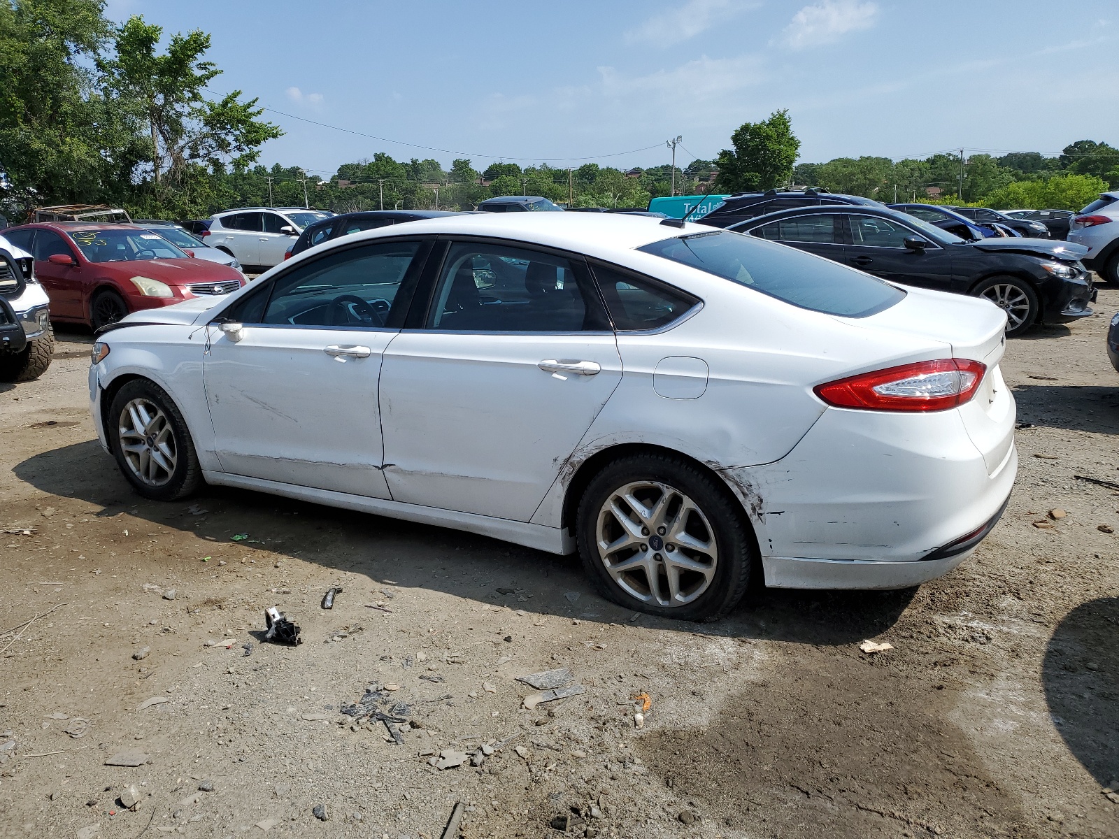 1FA6P0H71E5383678 2014 Ford Fusion Se