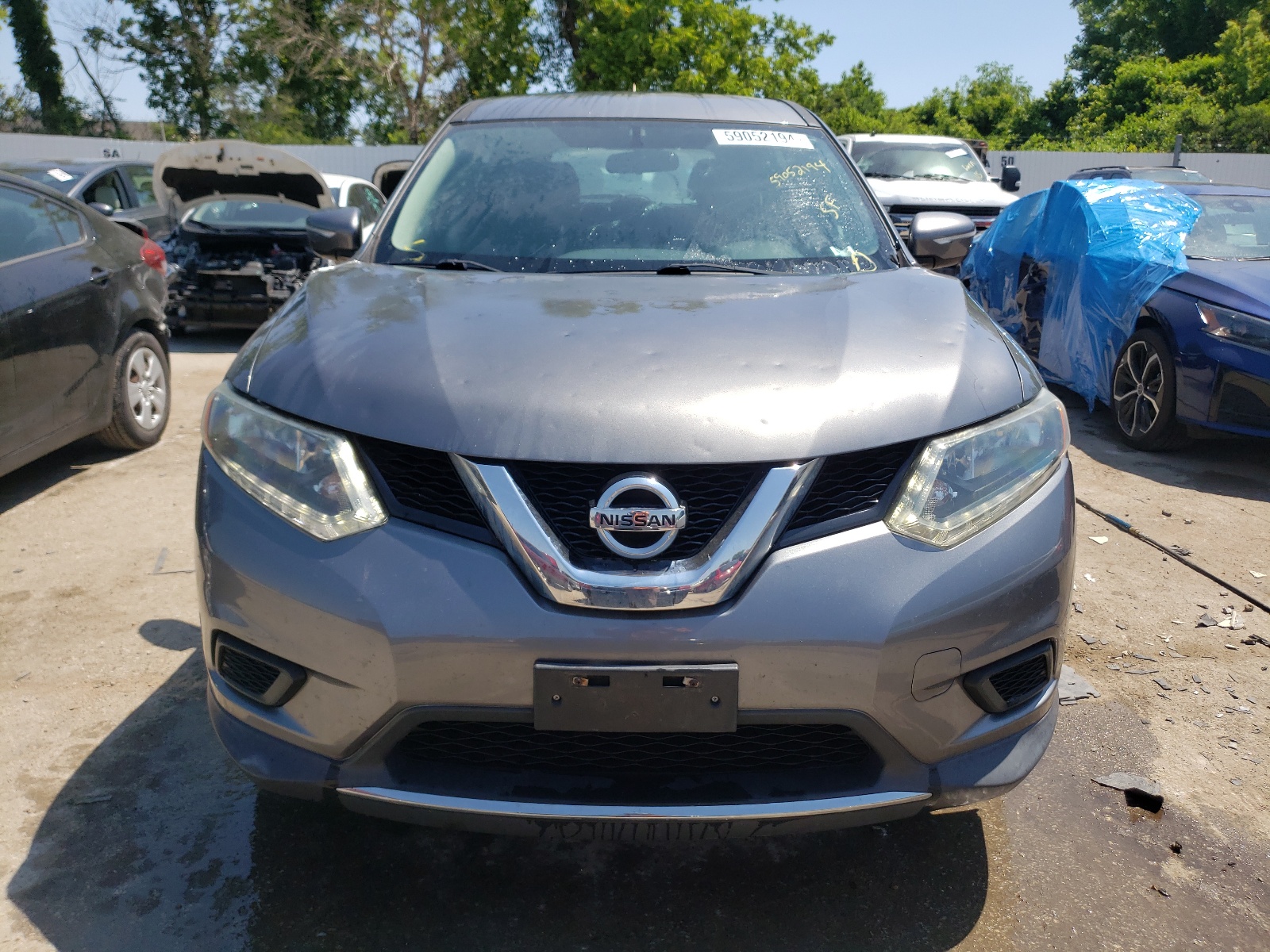 2014 Nissan Rogue S vin: 5N1AT2MT4EC788004