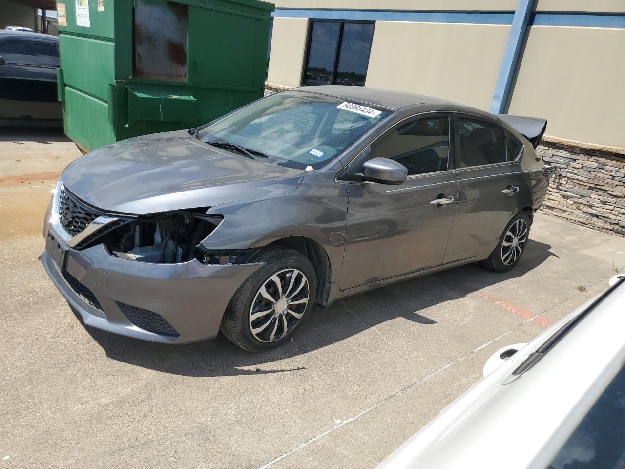 2017 Nissan Sentra S VIN: 3N1AB7AP7HY222347 Lot: 60086434