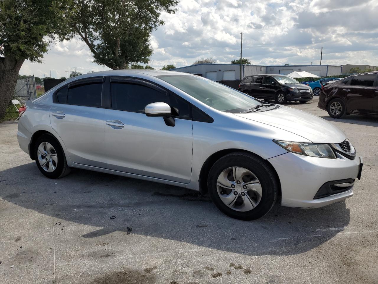 2014 Honda Civic Lx VIN: 2HGFB2F50EH517449 Lot: 55914434