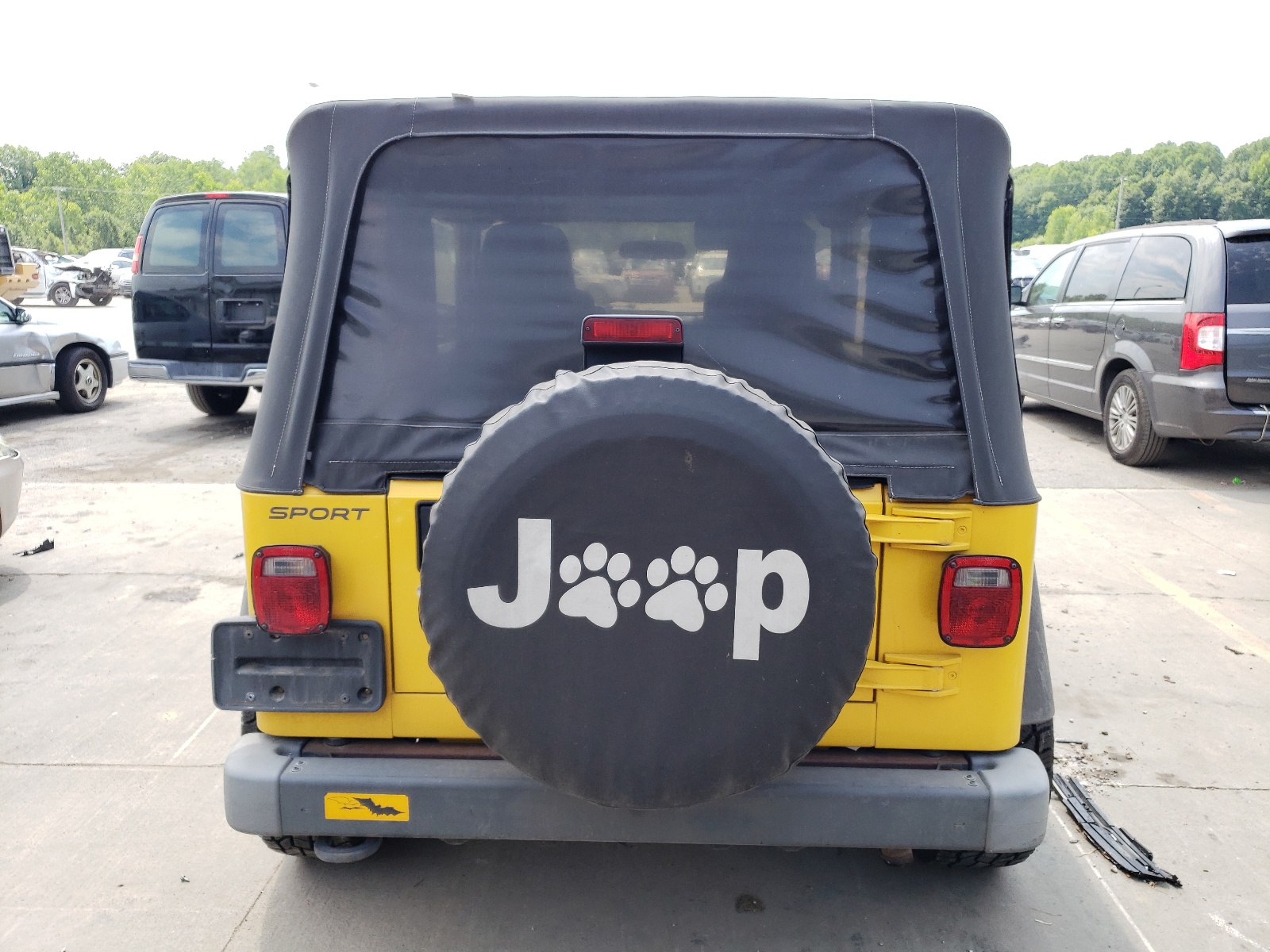 1J4FA49S94P738826 2004 Jeep Wrangler / Tj Sport