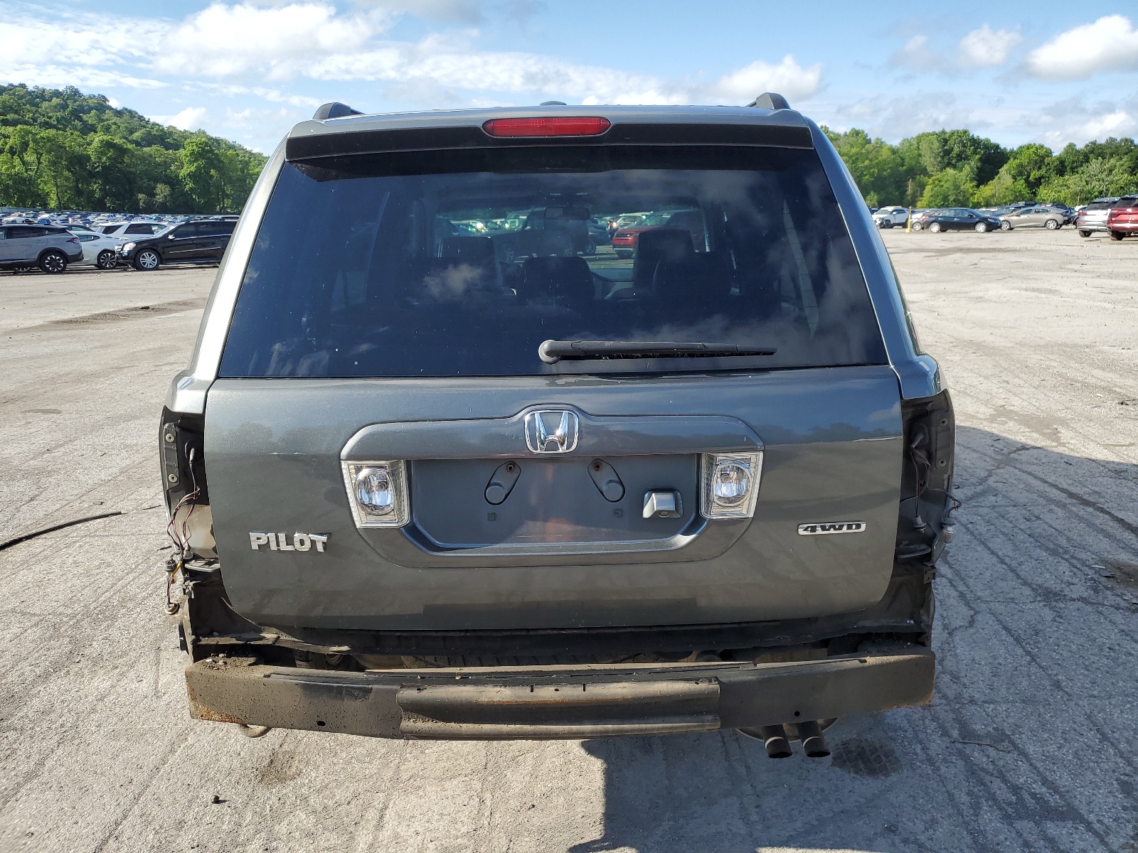 2HKYF18777H512599 2007 Honda Pilot Exl
