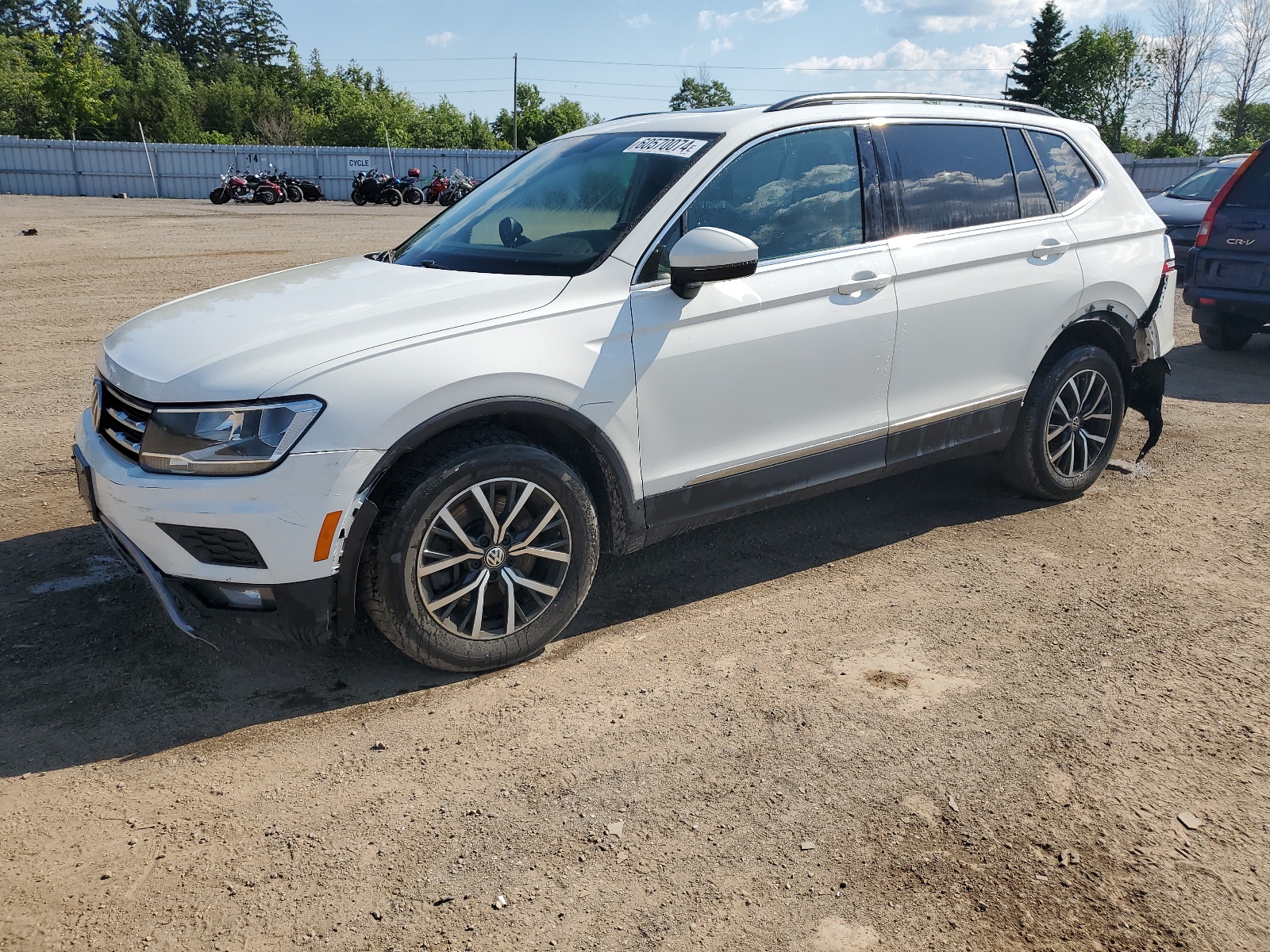 2018 Volkswagen Tiguan Se vin: 3VV2B7AXXJM049407