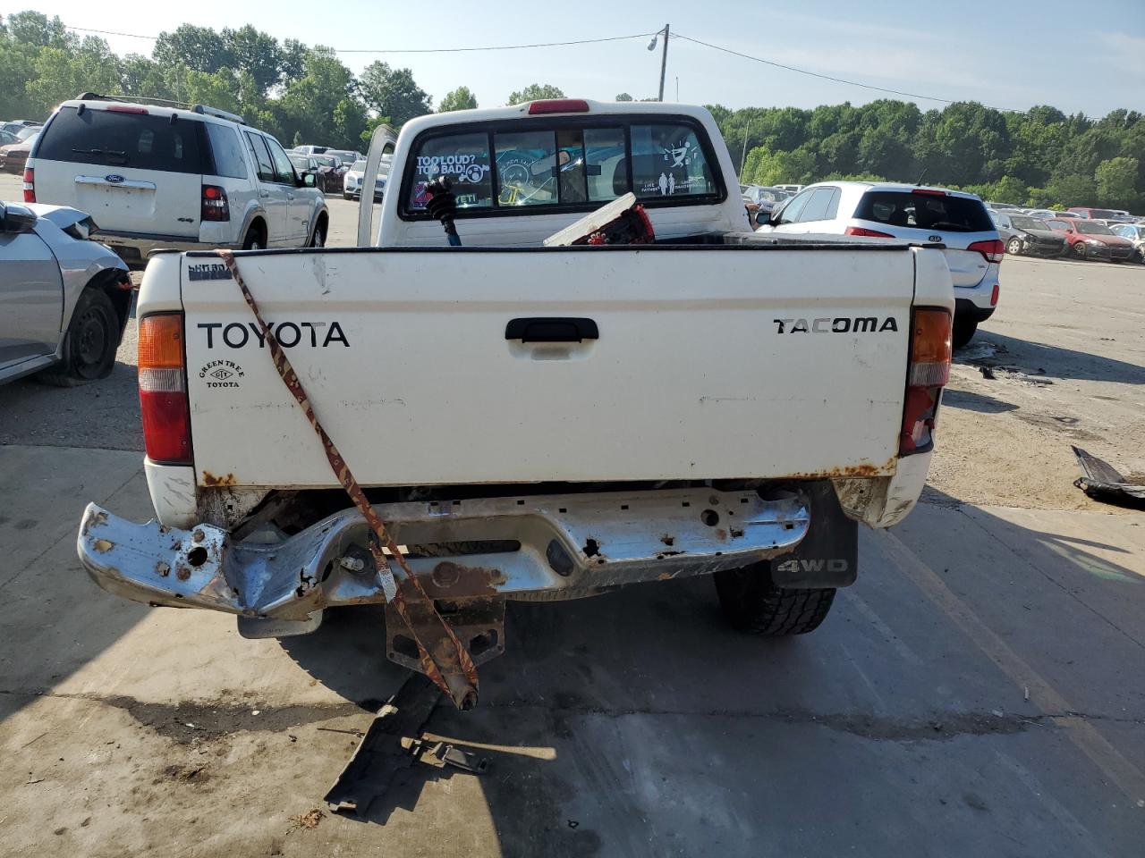 1999 Toyota Tacoma VIN: 4TAPM62N7XZ565135 Lot: 59766814