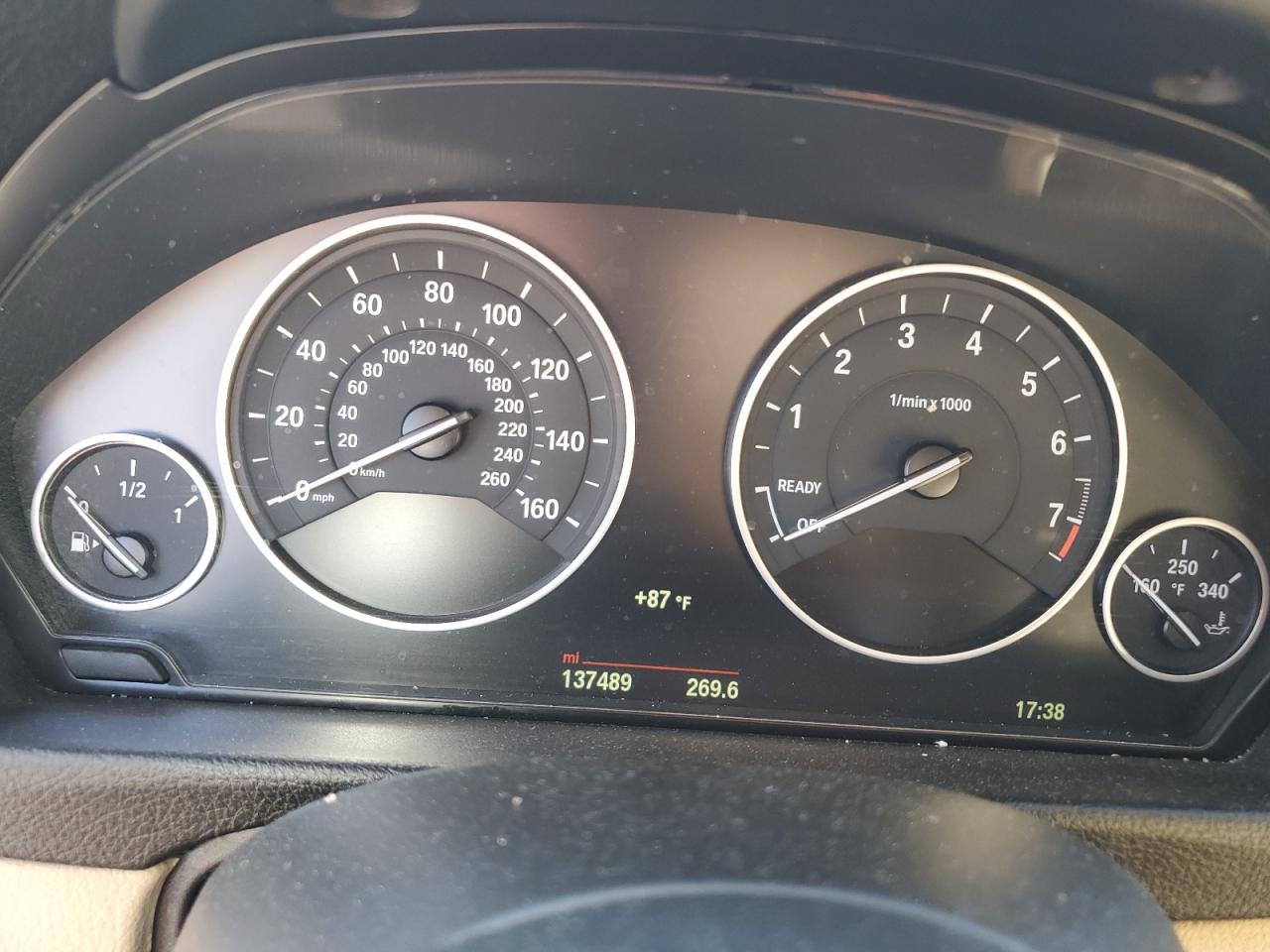 2015 BMW 328 Xigt Sulev VIN: WBA8Z5C56FGS36744 Lot: 57396304