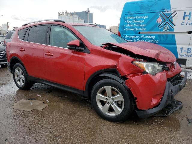  TOYOTA RAV4 2013 Czerwony