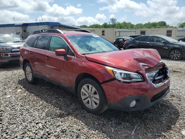  SUBARU OUTBACK 2015 Czerwony