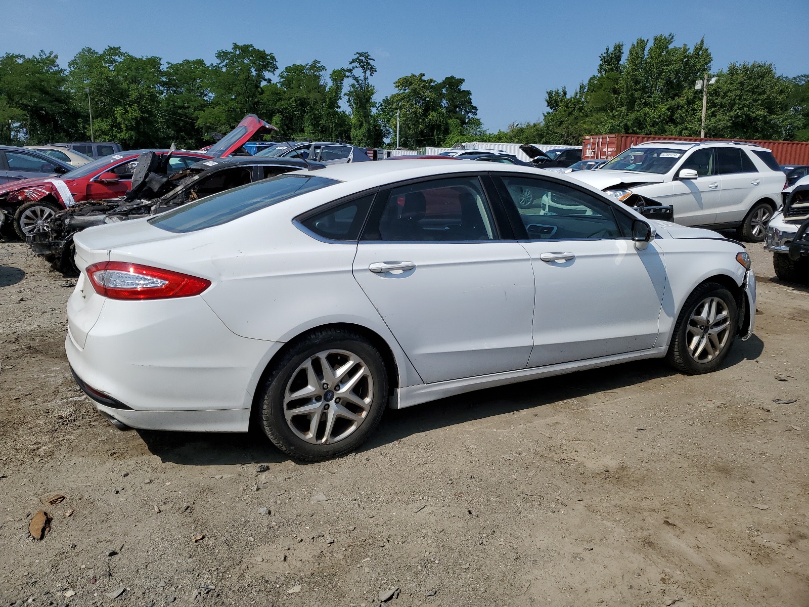 1FA6P0H71E5383678 2014 Ford Fusion Se
