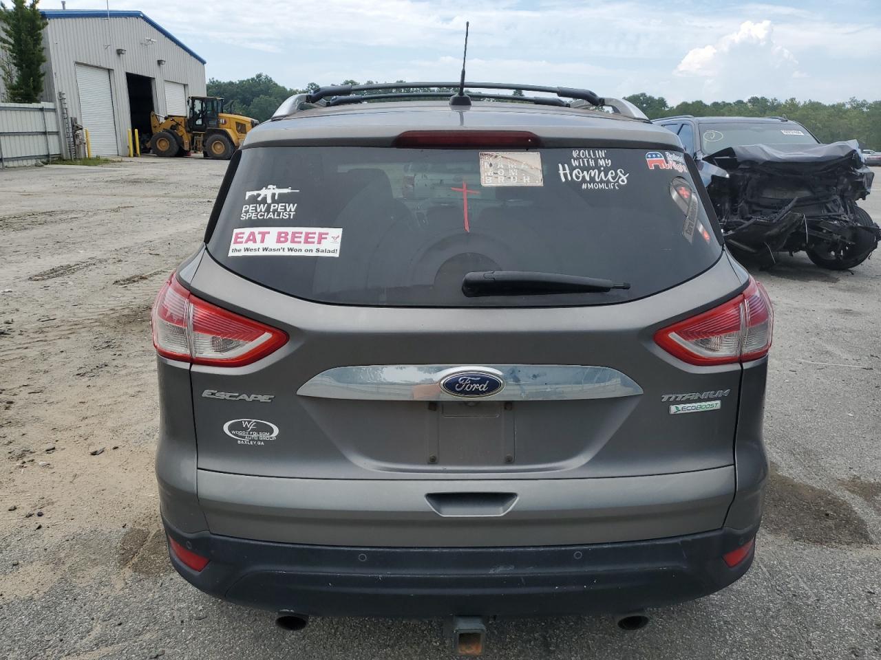 2014 Ford Escape Titanium VIN: 1FMCU0J98EUD29216 Lot: 58525634
