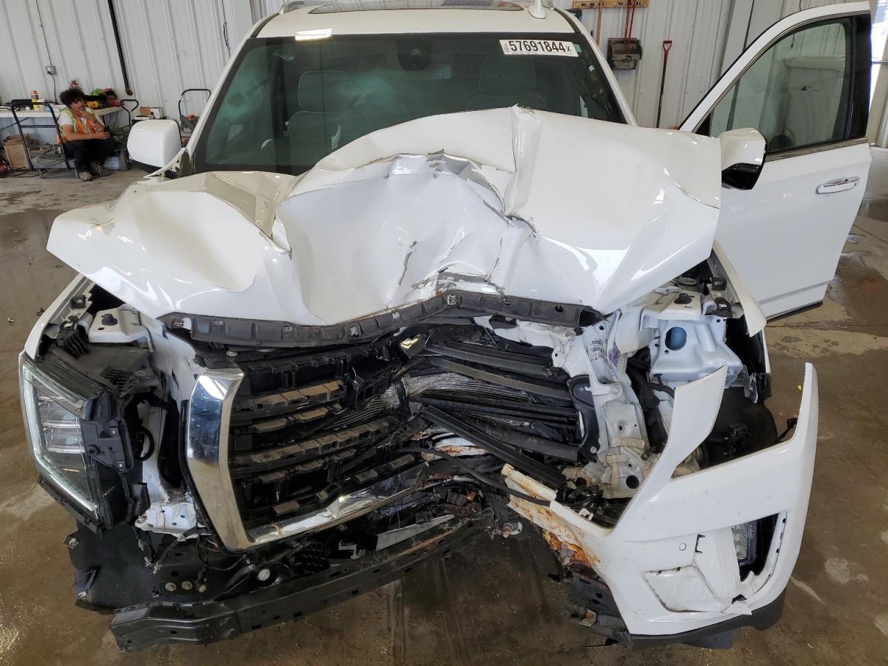 2021 GMC Yukon Xl K1500 Slt VIN: 1GKS2GKD9MR427002 Lot: 57691844